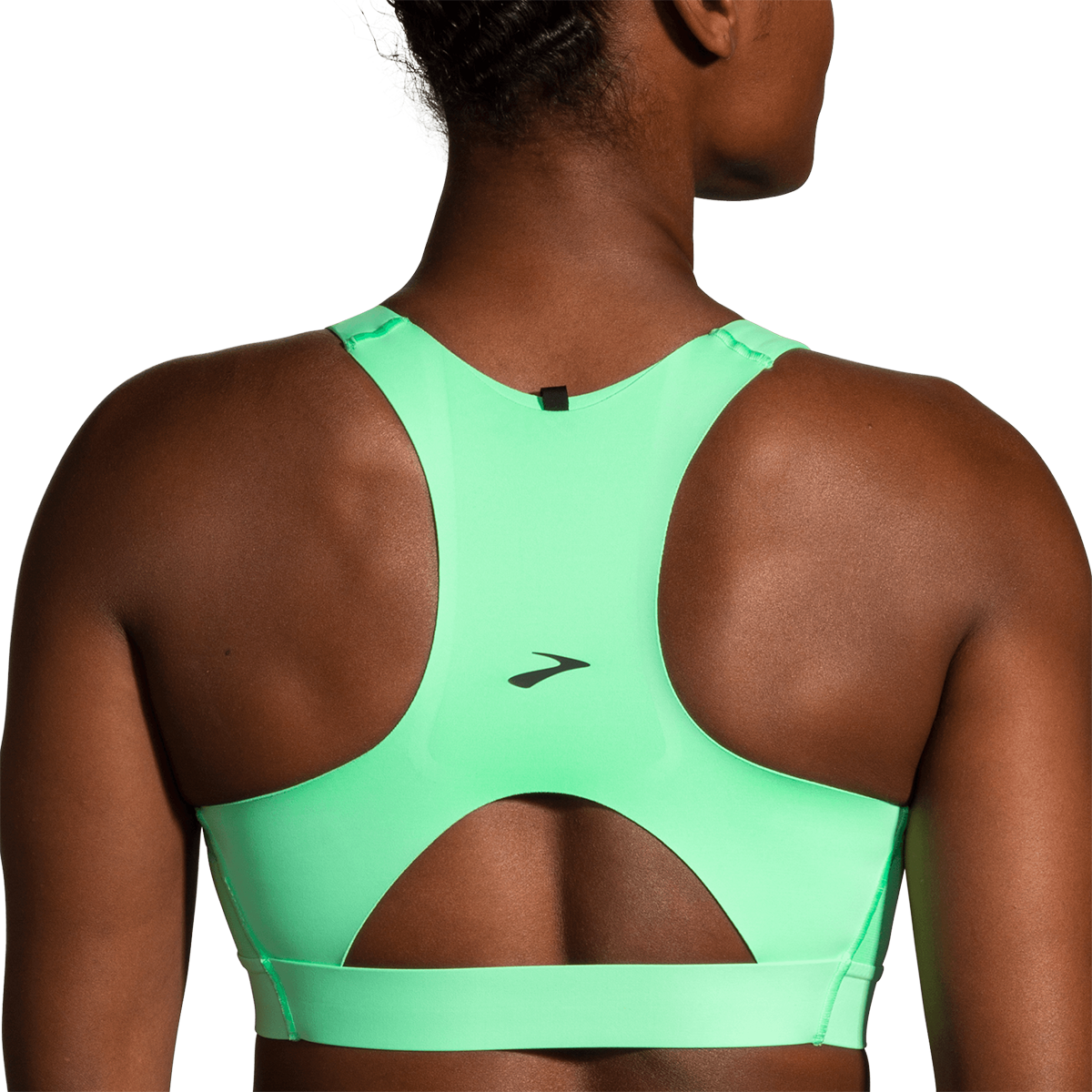 Brooks Drive 3 Pocket Run Bra - Neo Green