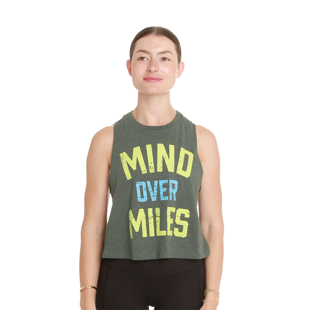 Pep & BB Mind Over Miles Crop Tank