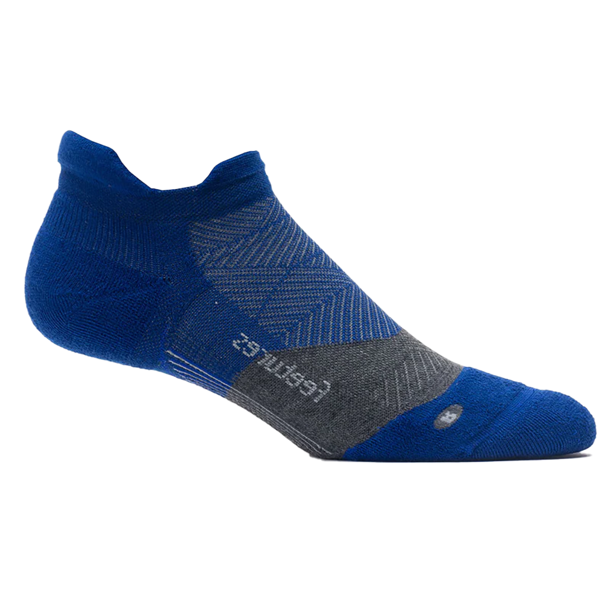 Feetures Elite Max Cushion No Show Tab - Boost Blue