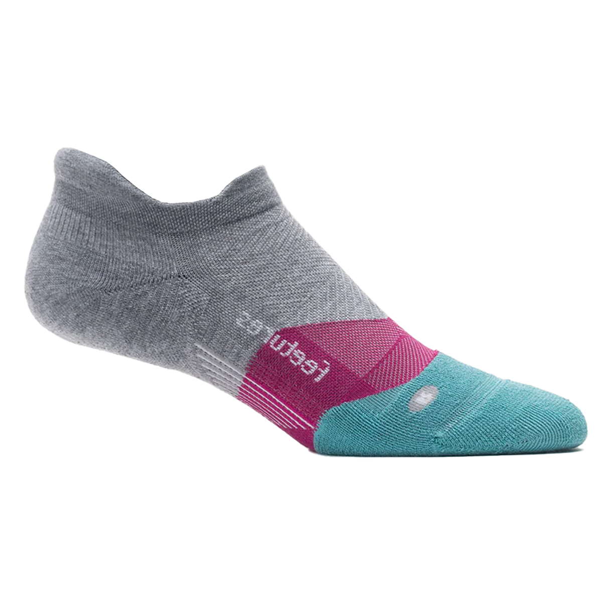 Feetures Elite Max Cushion No Show Tab - Go Grey