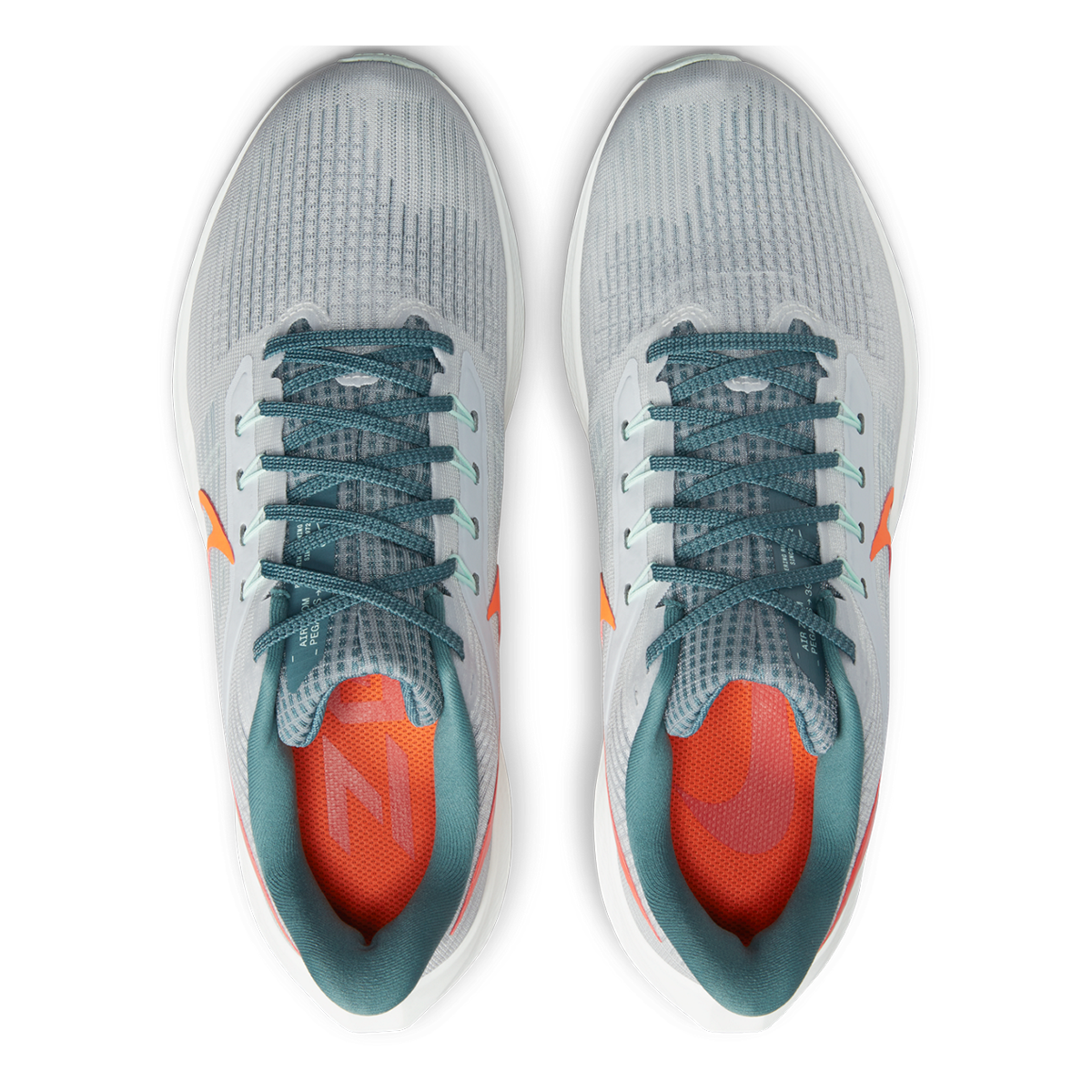 Nike Air Zoom Pegasus 39 - Pure Platinum - Total Orange - Mineral Slate