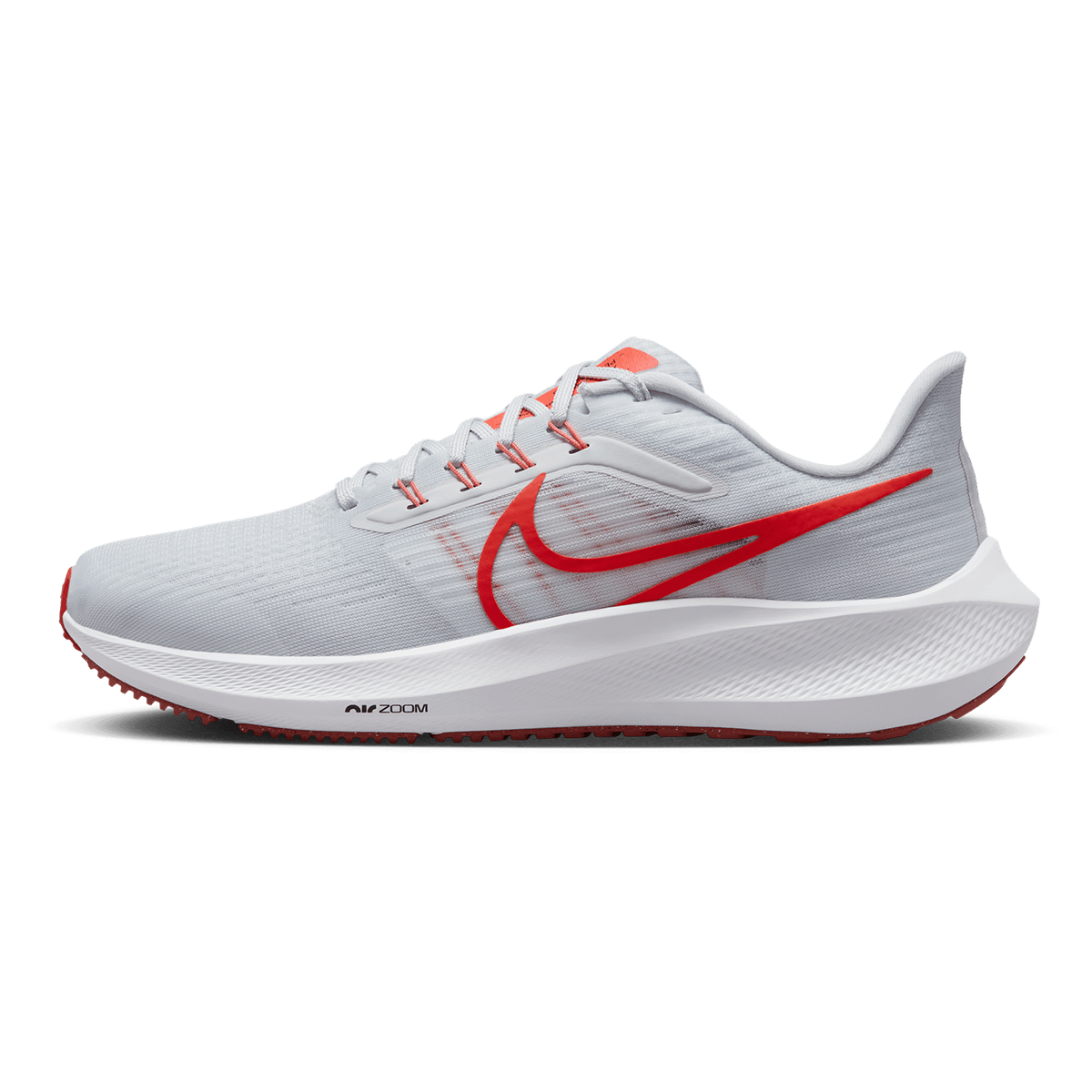 Nike Air Zoom Pegasus 39 - Platinum Tint - Light Crimson - White - Adobe