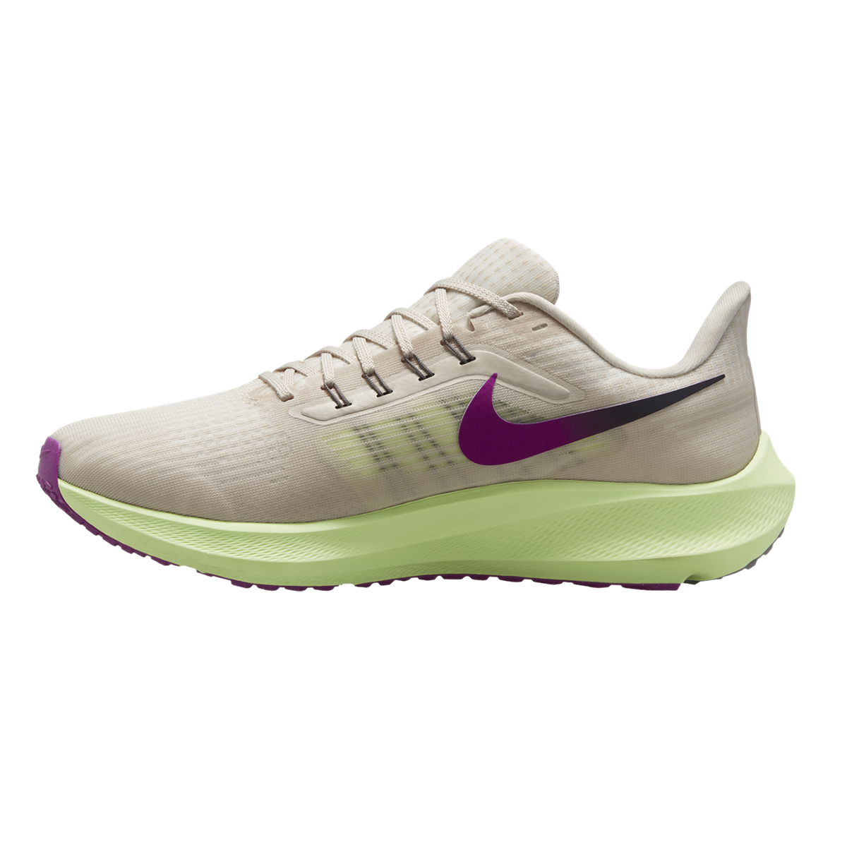 Nike Air Zoom Pegasus 39 - Light Orewood Brown - Red Plum - Sail - Barely Volt