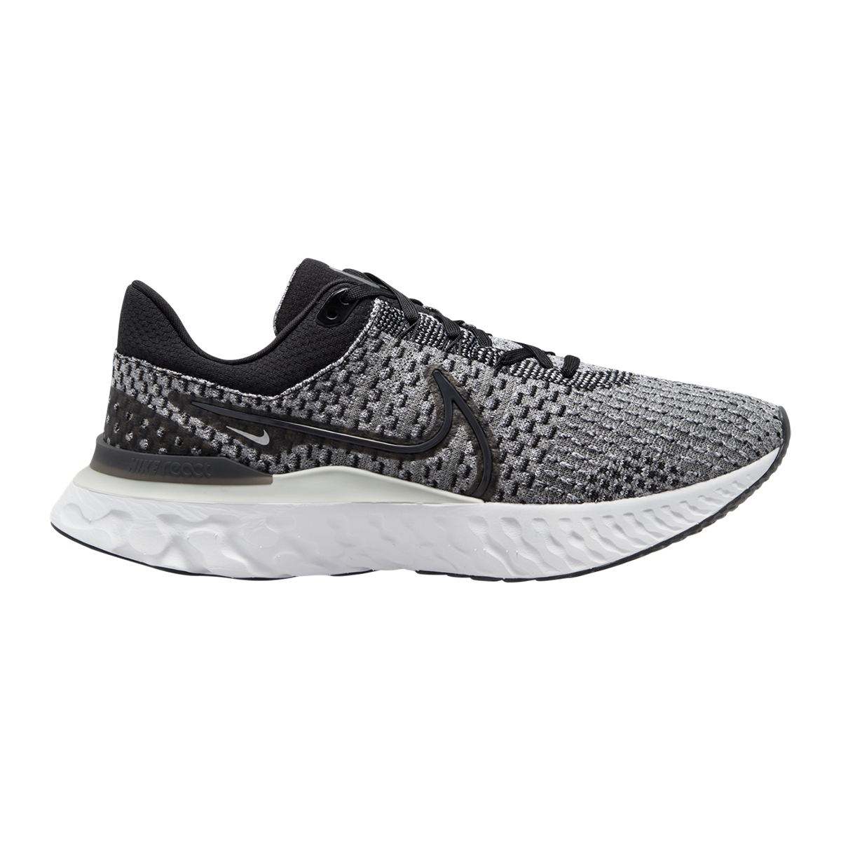 Nike react infinity run black best sale