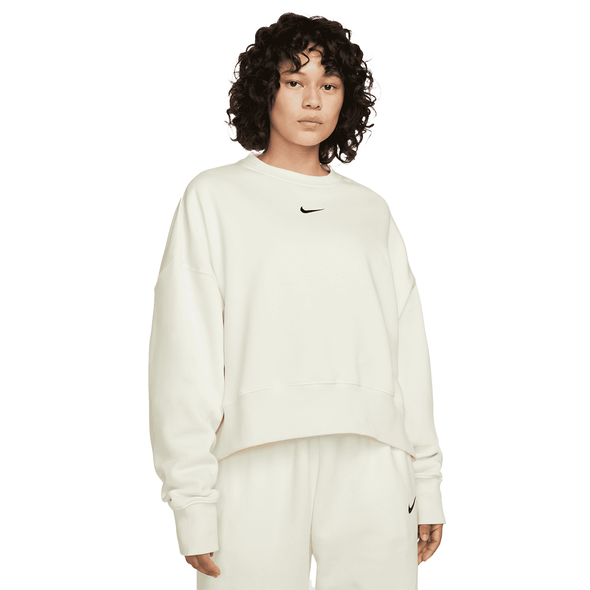 Nike off the shoulder sweatshirt online