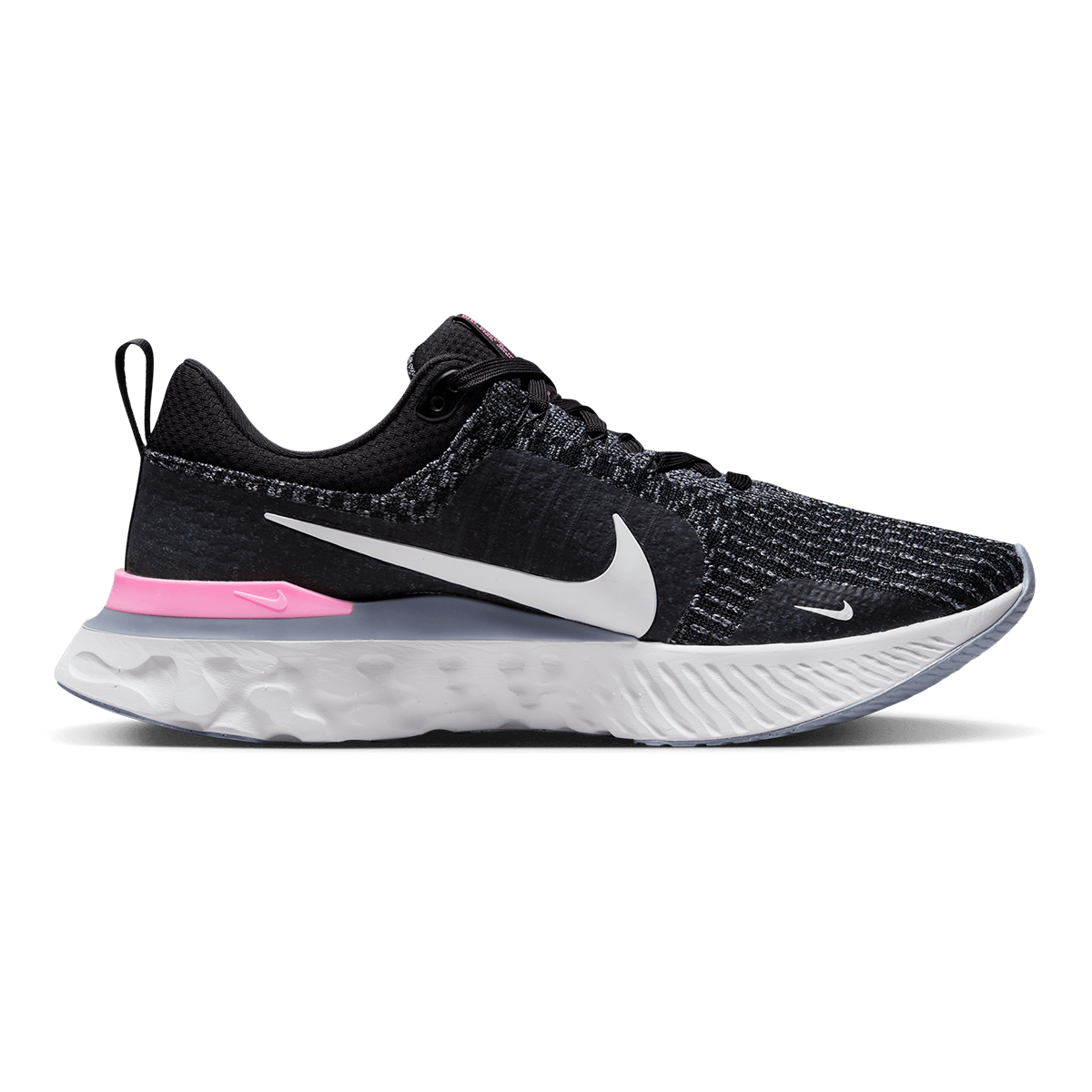 Nike Men s React Infinity 3 Running Shoes Size 10.5 Black Grey Pink