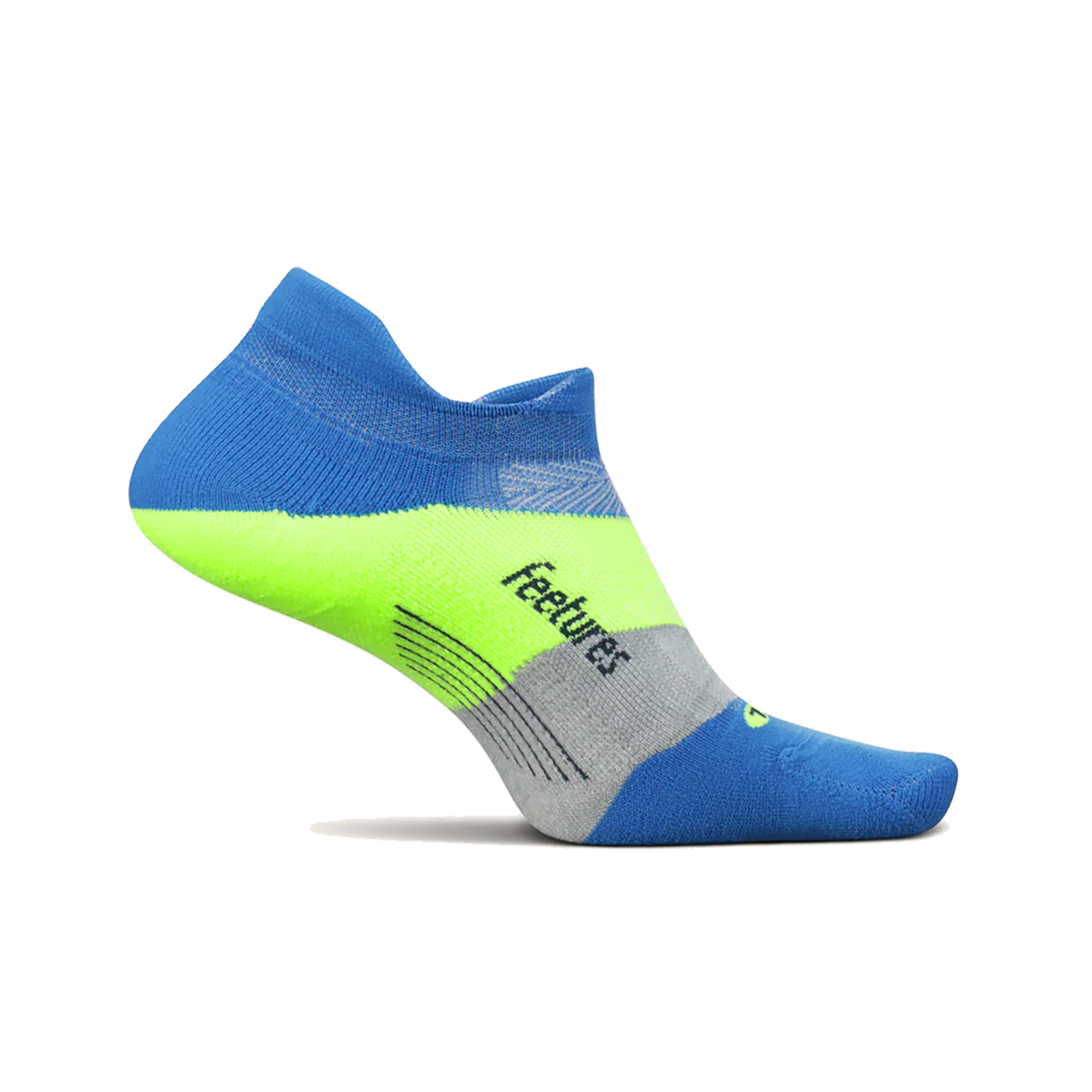 Feetures Elite Ultra Light No Show Tab - Boulder Blue