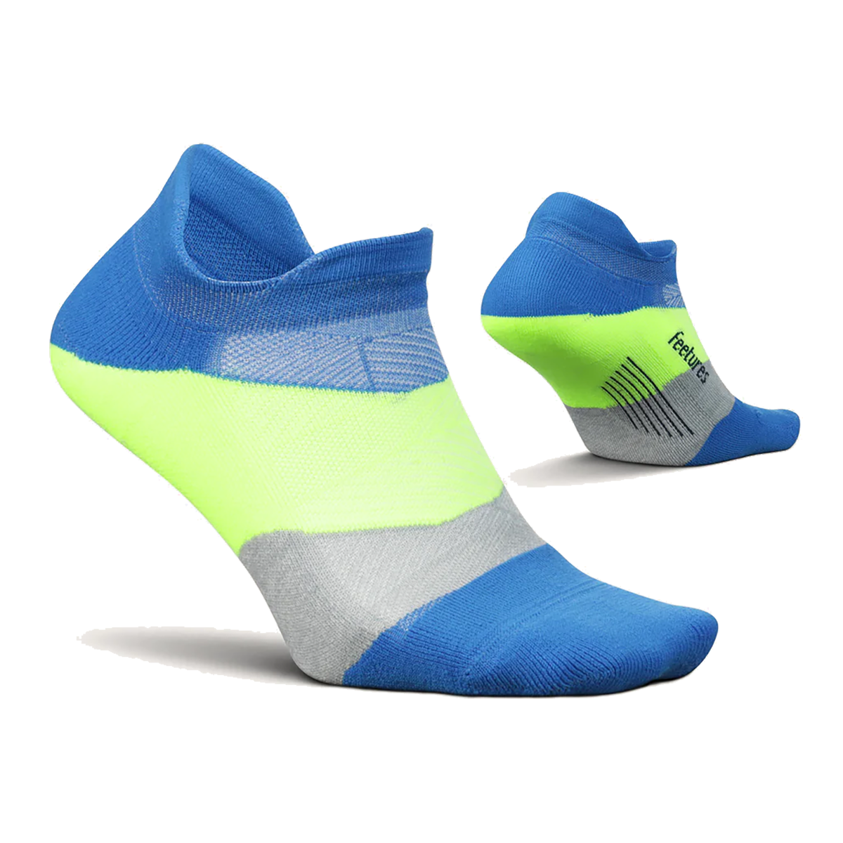 Feetures Elite Ultra Light No Show Tab - Boulder Blue