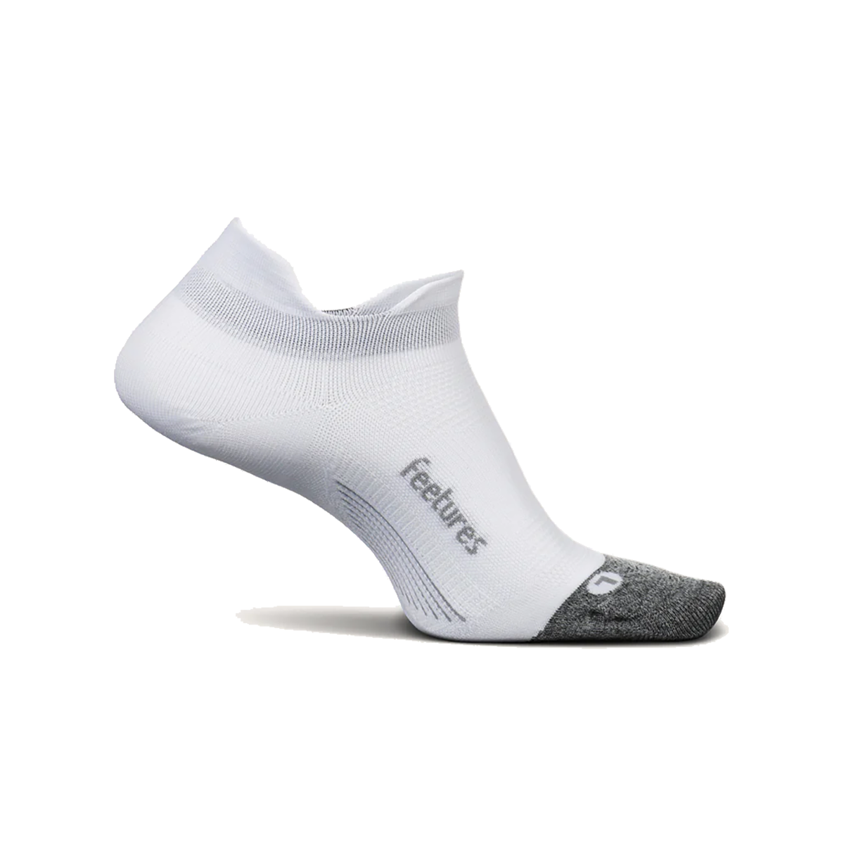 Feetures Elite Ultra Light No Show Tab - White