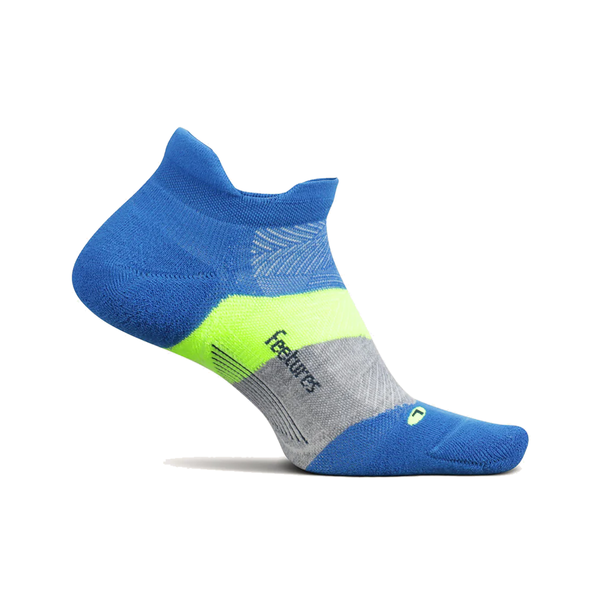 Feetures Elite Max Cushion No Show Tab - Boulder Blue