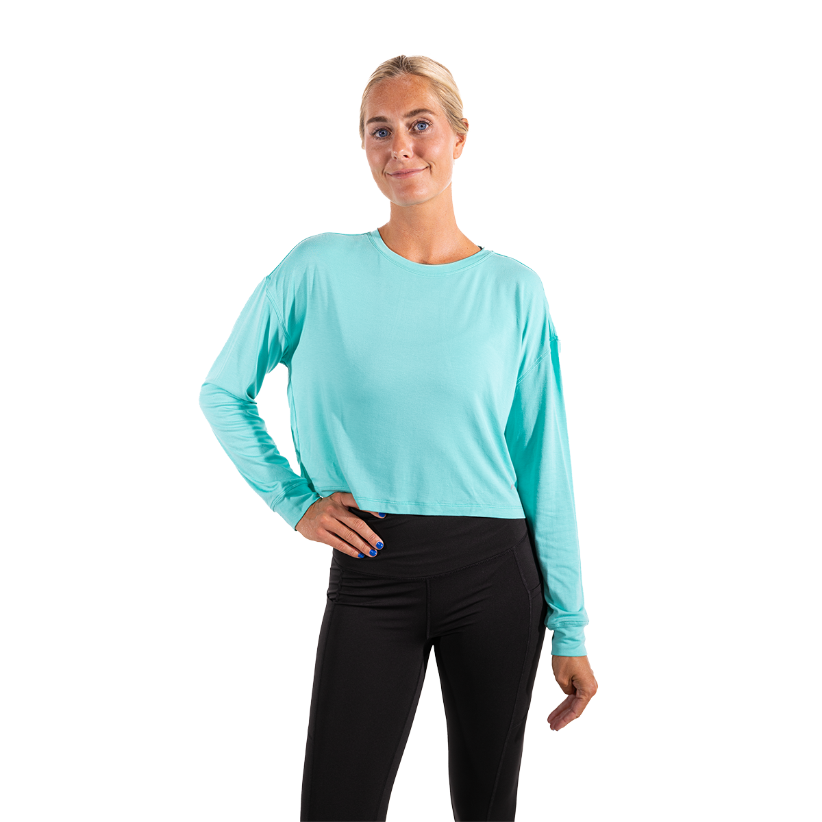 F2R Essential Run Crop Longsleeve Tee II