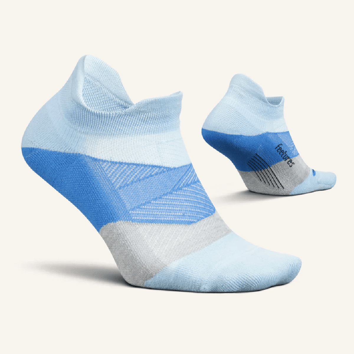 Feetures Elite Ultra Light No Show Tab - Big Sky Blue