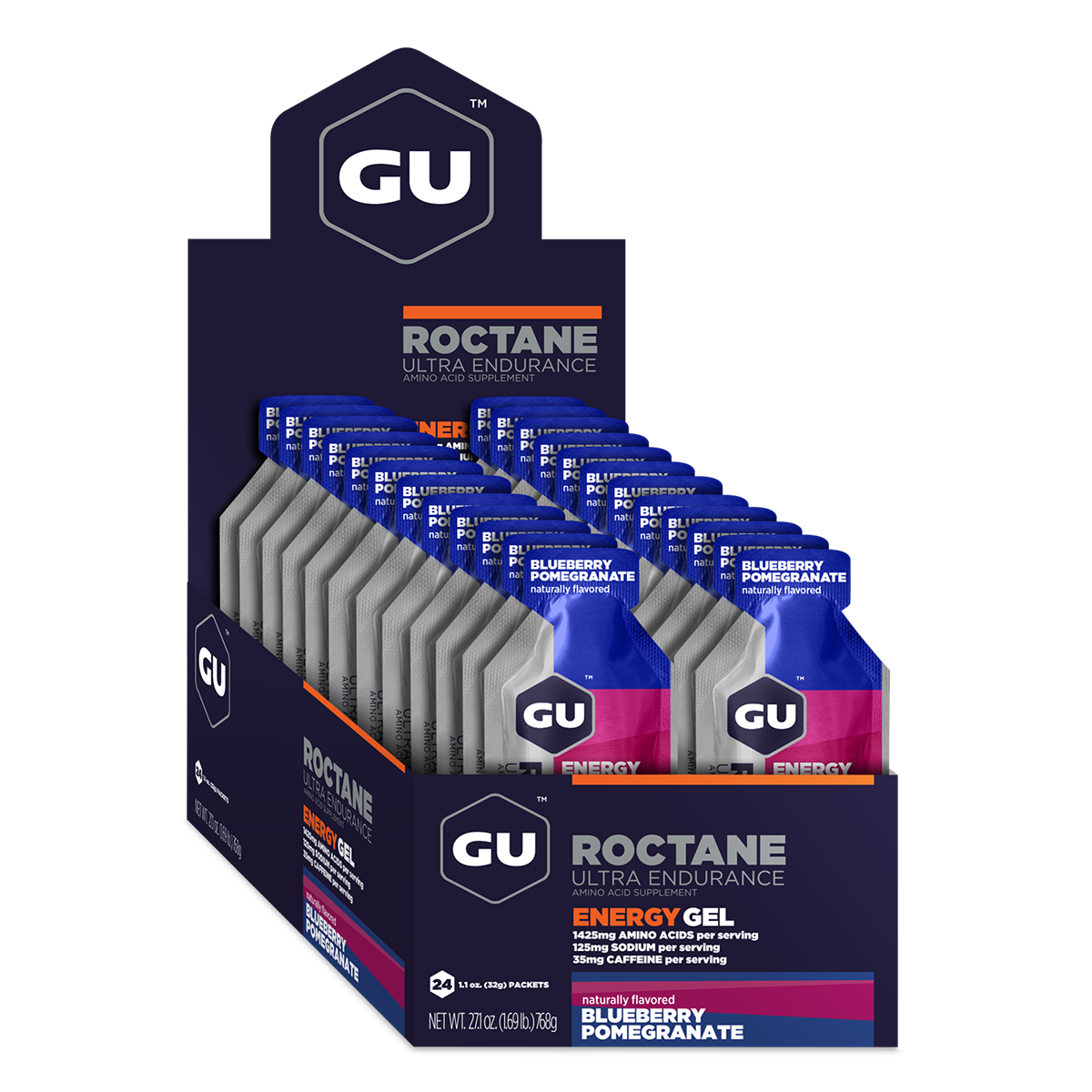 GU Roctane Energy Gel 24 Count