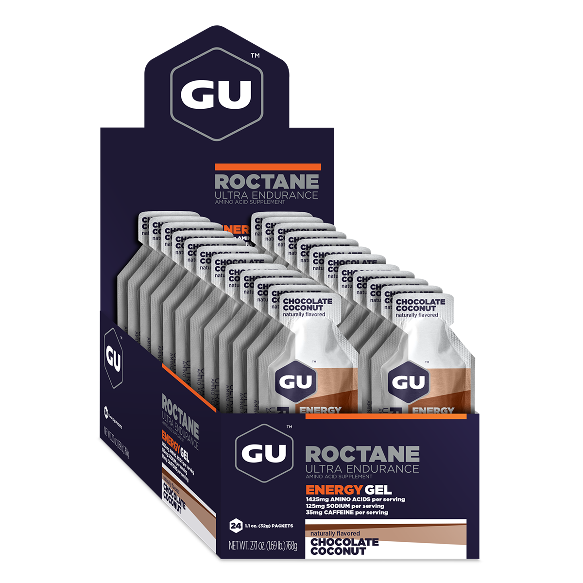 GU Roctane Energy Gel 24 Count