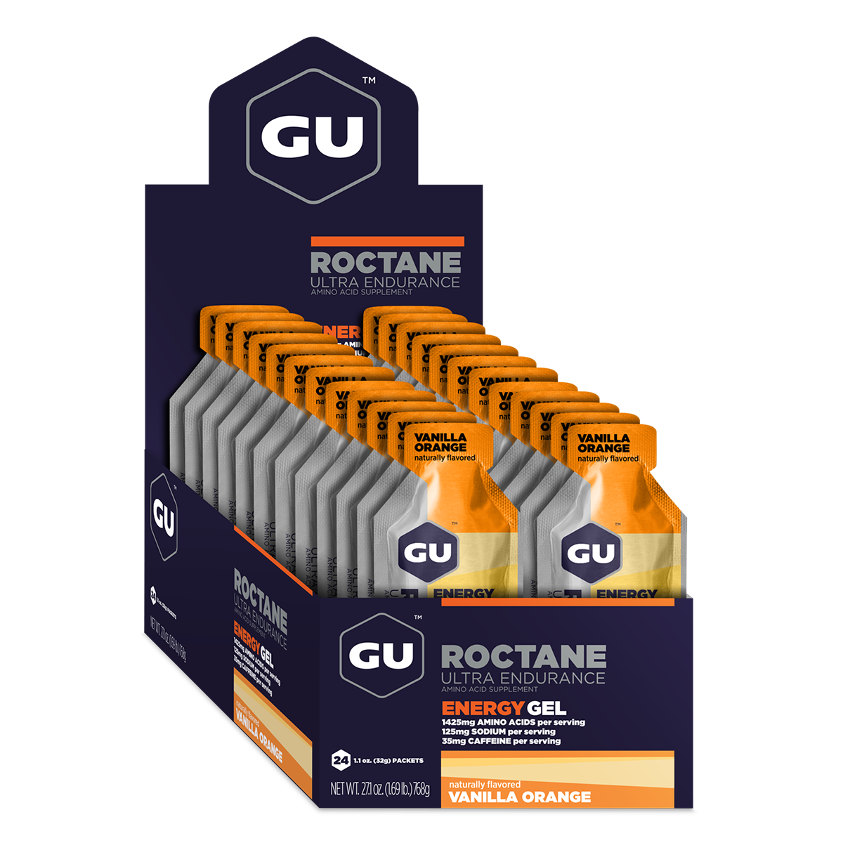 GU Roctane Energy Gel 24 Count