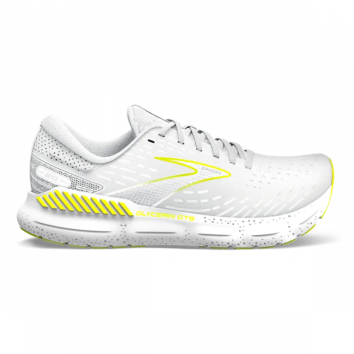 Brooks Glycerin GTS 20 - White - Nightlife