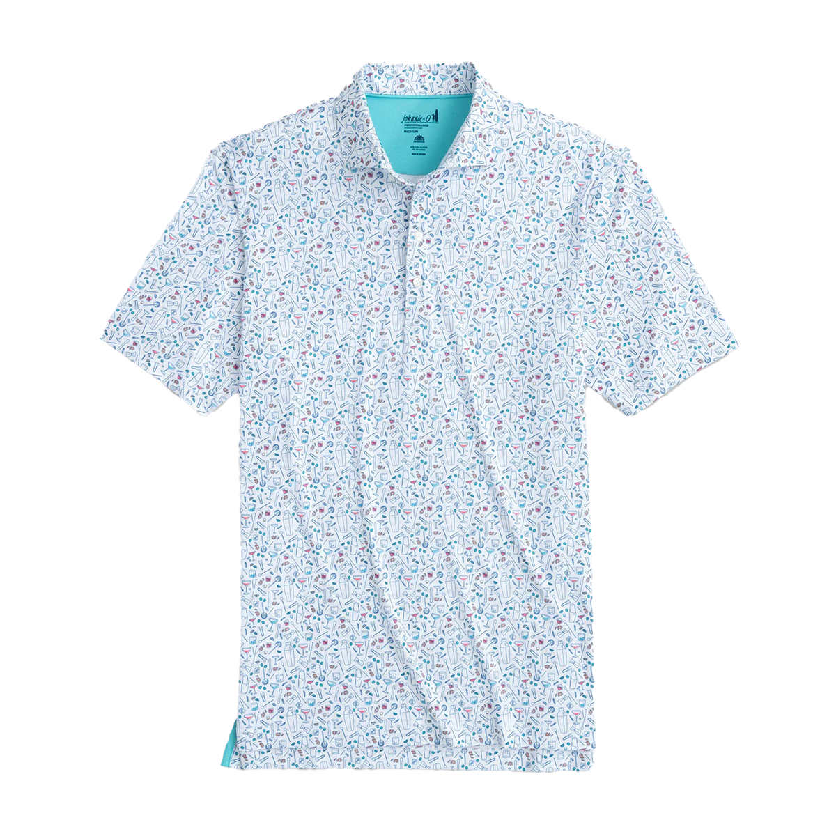 Johnnie-O Cocktail Chemistry Polo