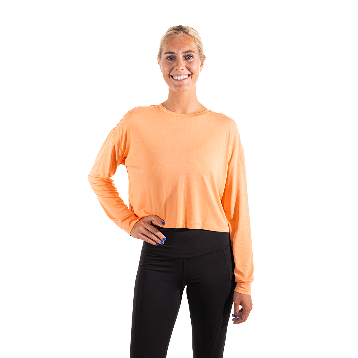 F2R Essential Run Crop Longsleeve Tee II