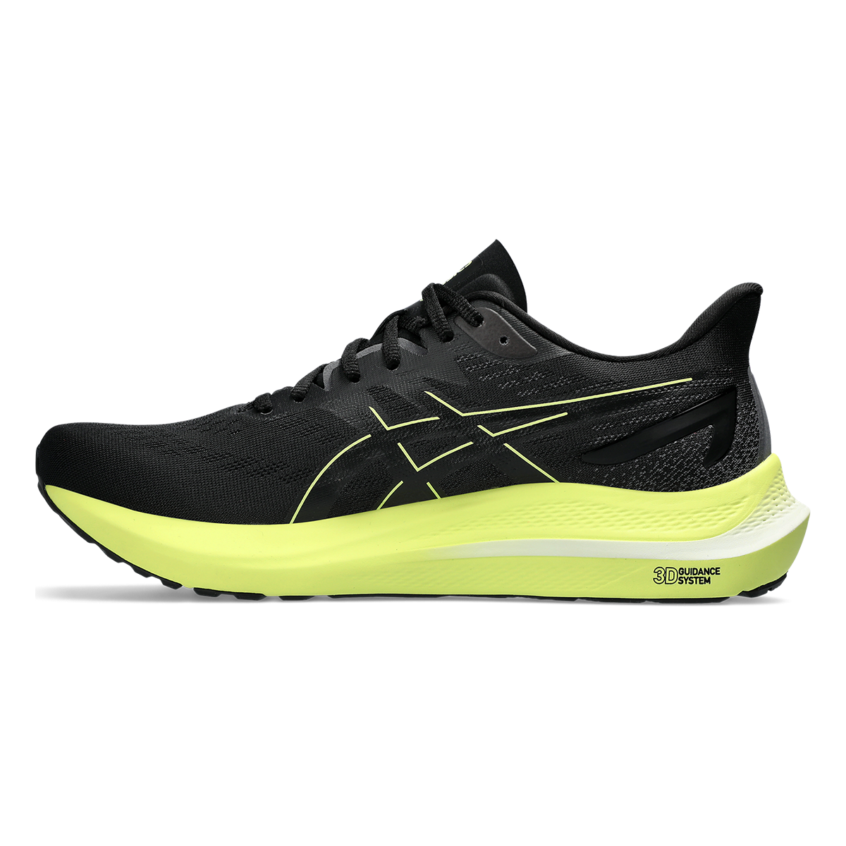 Asics GT 2000 12 - Black - Glow Yellow