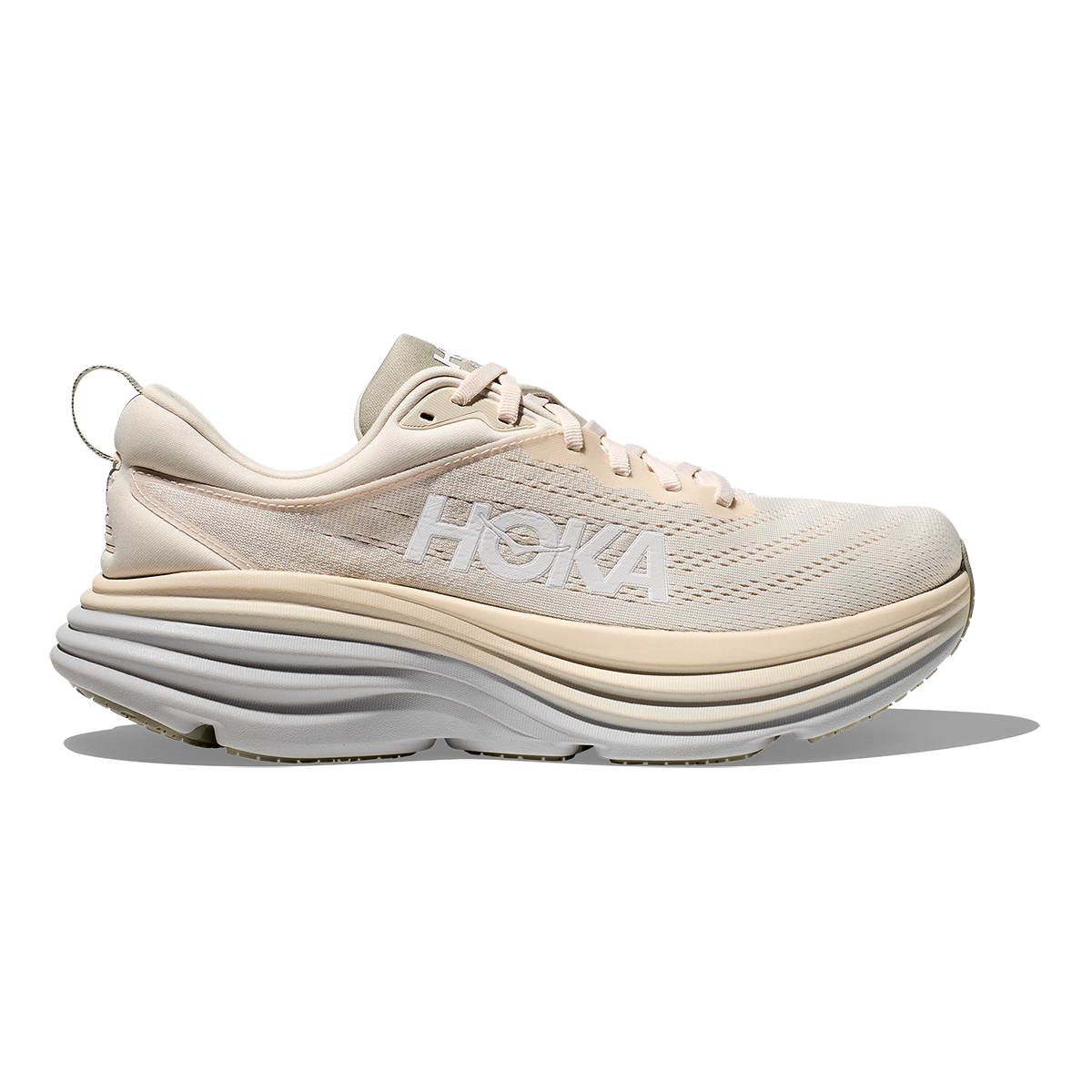 Hoka Bondi 8 - Oat Milk - Barley