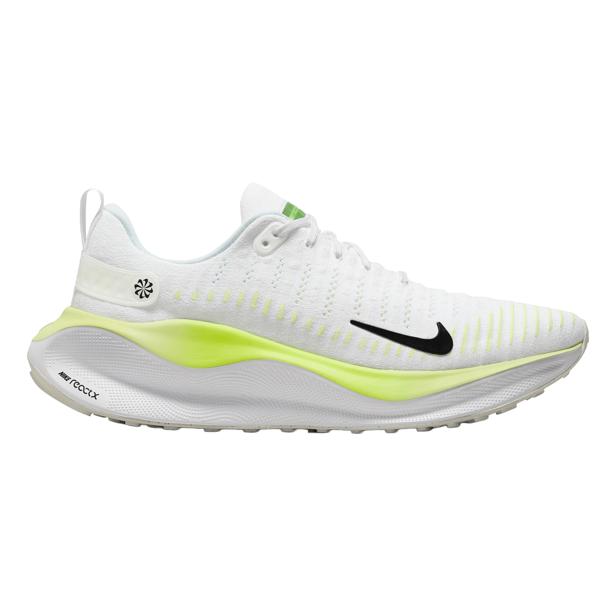 Men s Nike Infinity Run 4 White Black LT Lemon 11.5