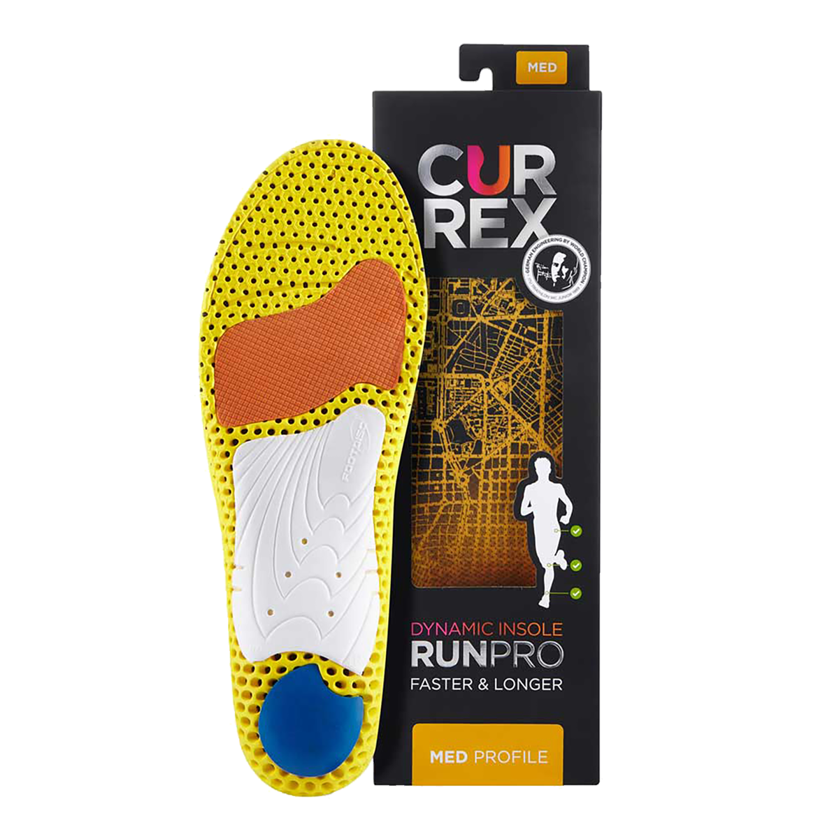 Currex RunPro Medium Arch Insoles