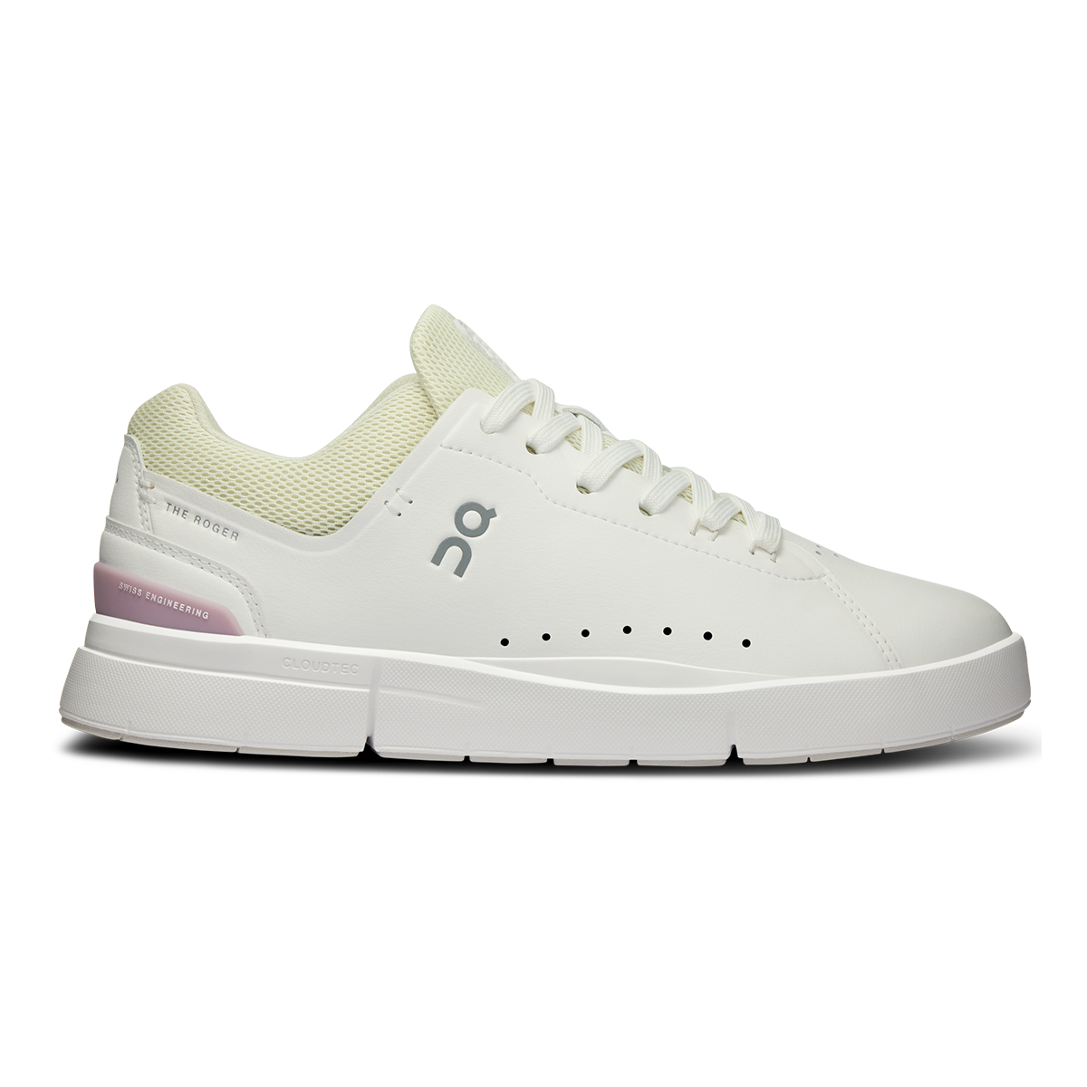 ON The Roger Advantage - White - Mauve