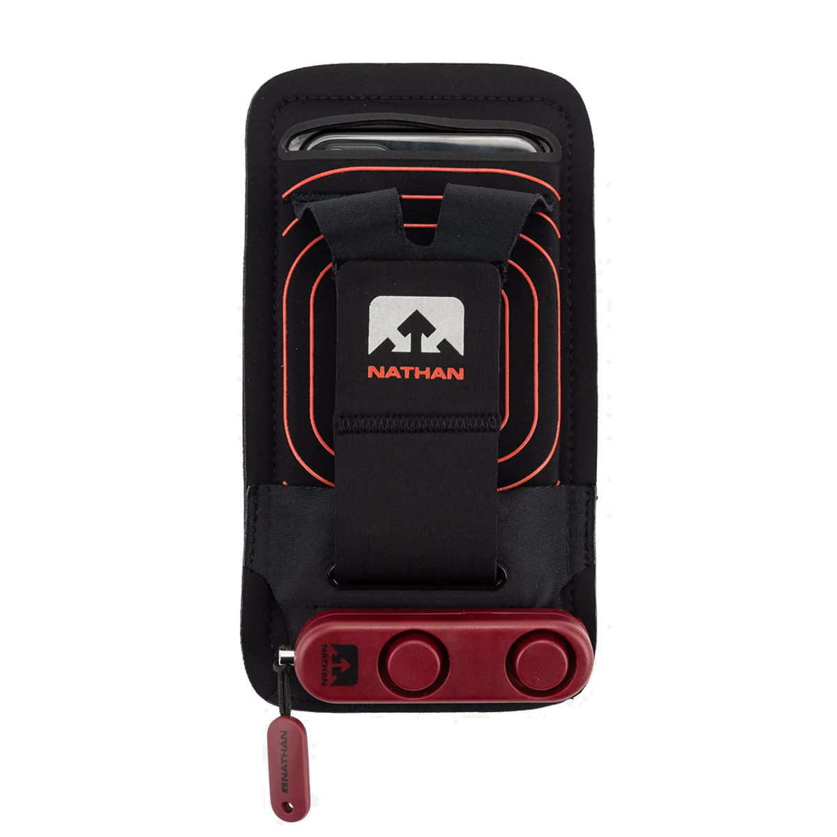 Nathan SaferRun Ripcord Siren Handheld Phone Carrier