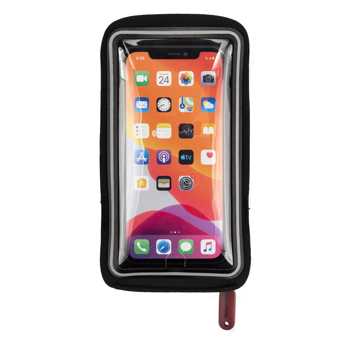 Nathan SaferRun Ripcord Siren Handheld Phone Carrier