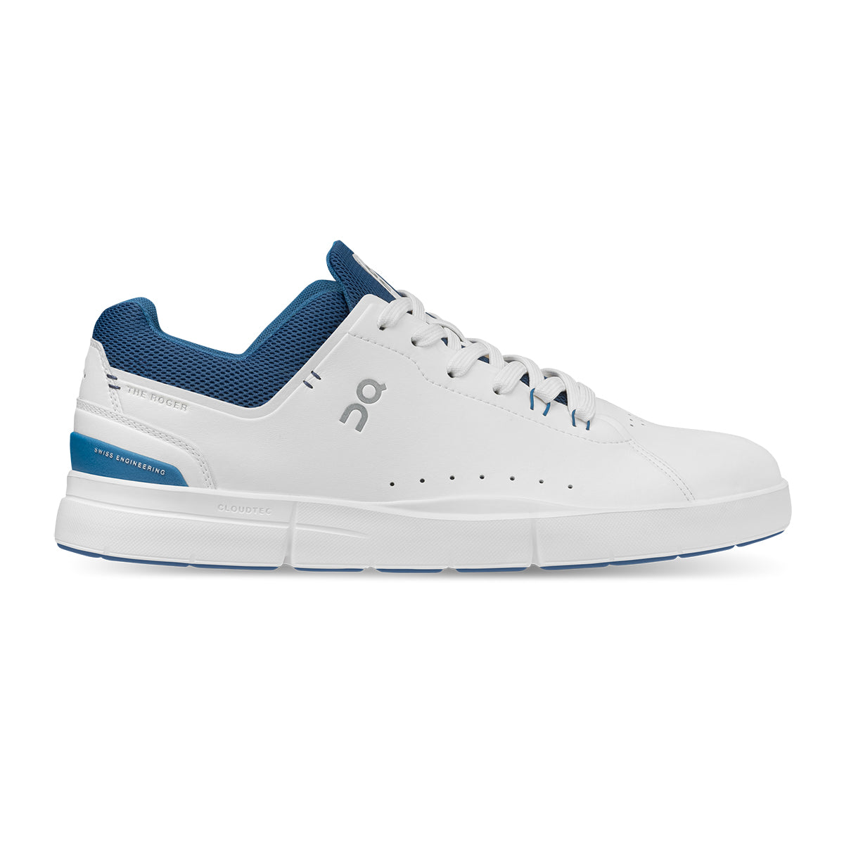 ON The Roger Advantage - White - Cobalt