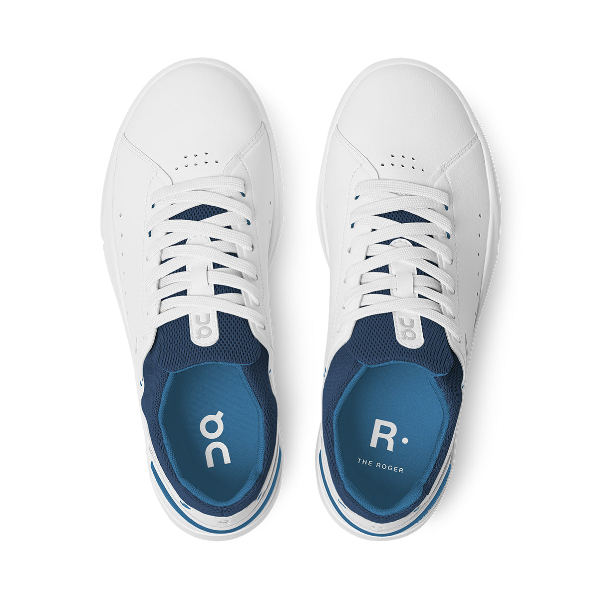 ON The Roger Advantage - White - Cobalt