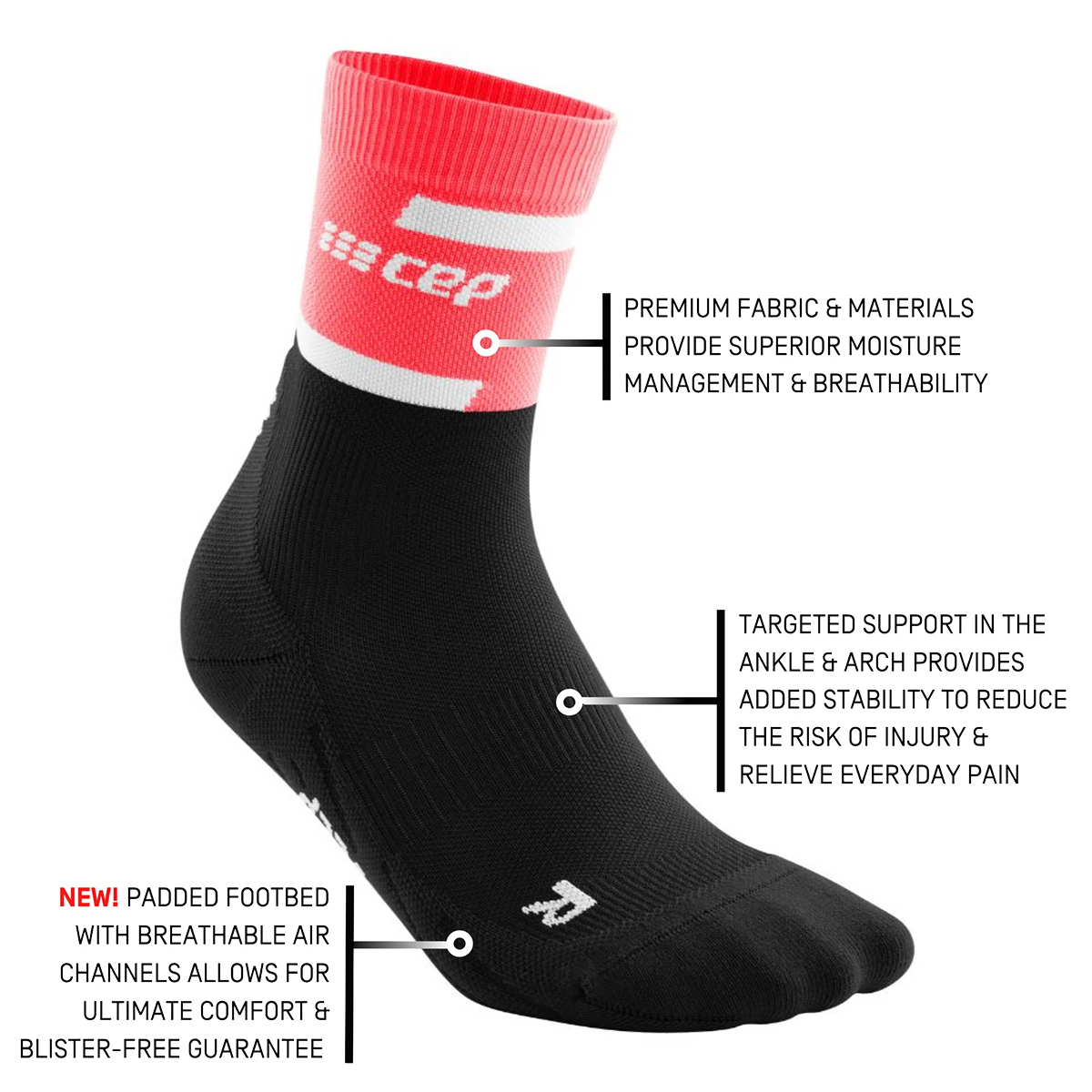 CEP Mid Cut 4.0 Socks