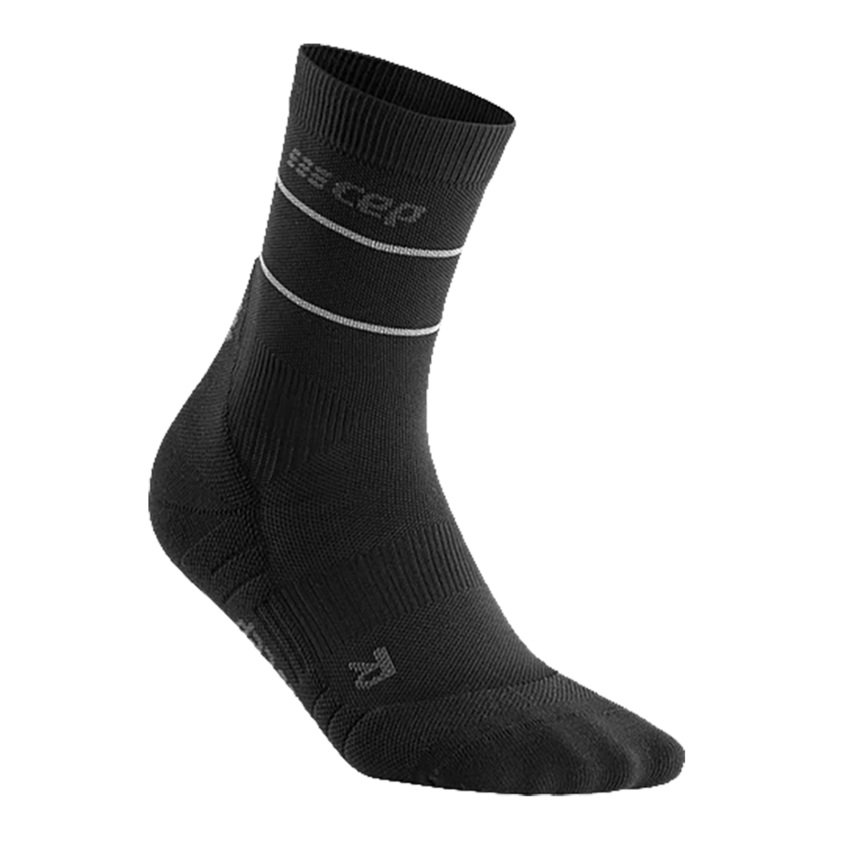 CEP Reflective Compression Mid-Cut Socks