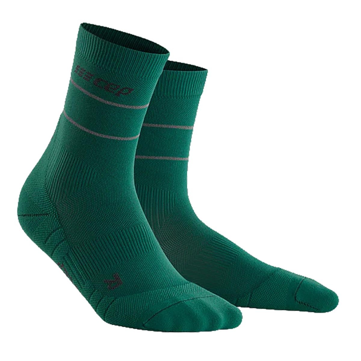 CEP Reflective Compression Mid-Cut Socks