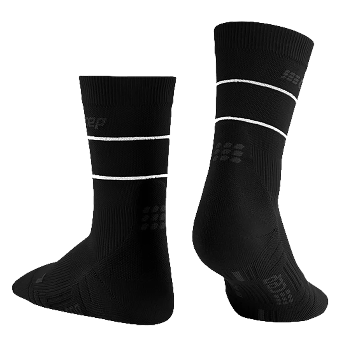 CEP Reflective Compression Mid-Cut Socks