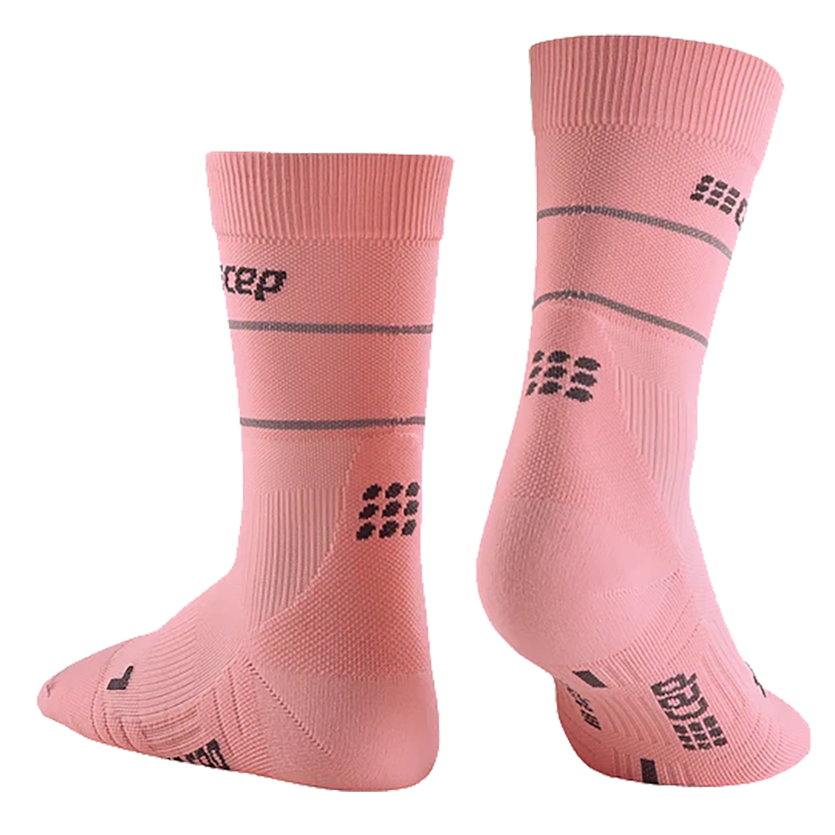 CEP Reflective Compression Mid-Cut Socks