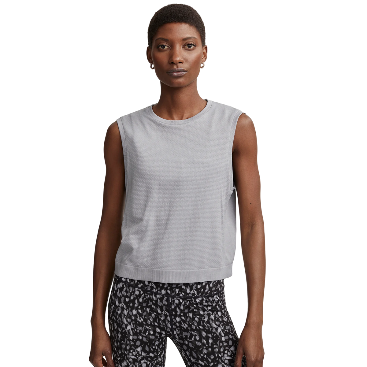 Varley Page Seamless Crop Tank