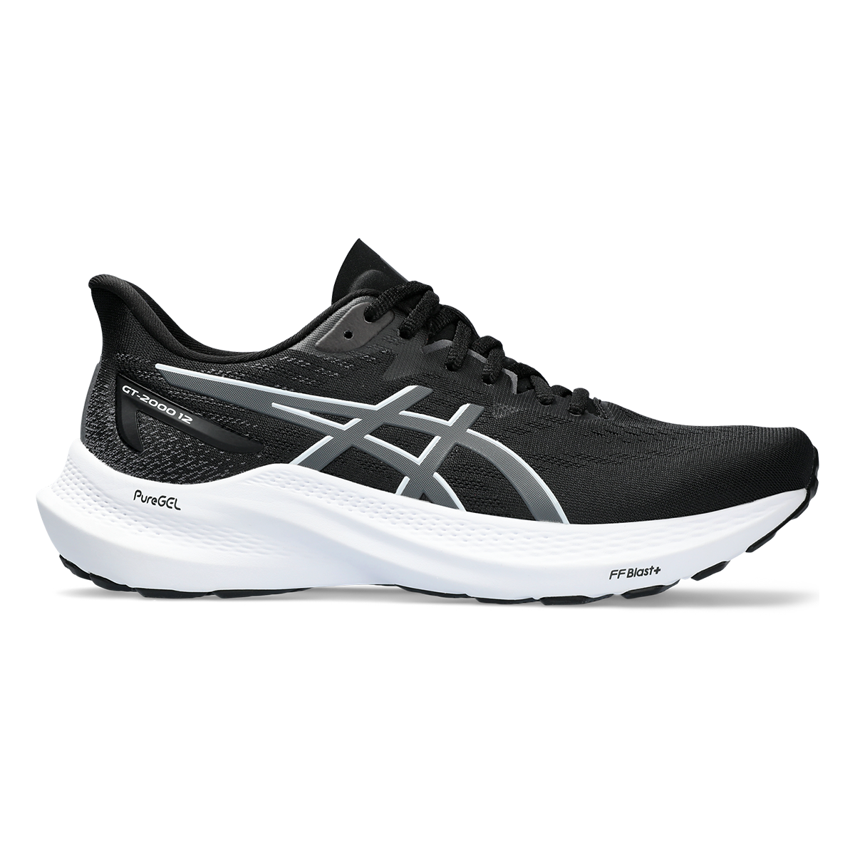 Asics GT 2000 12 - Black - Carrier Grey