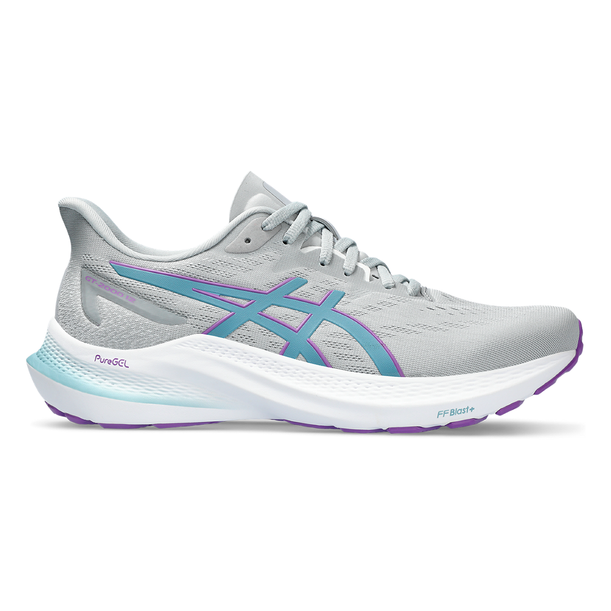 Asics GT 2000 12 - Piedmont Grey - Gris Blue