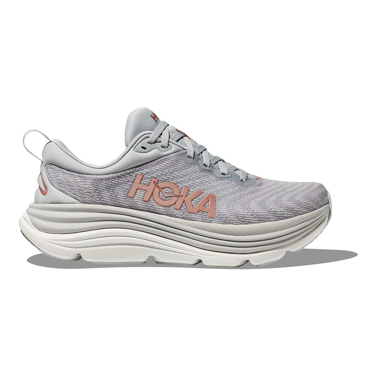 Hoka Gaviota 5 - Harbor Mist - Rose Gold