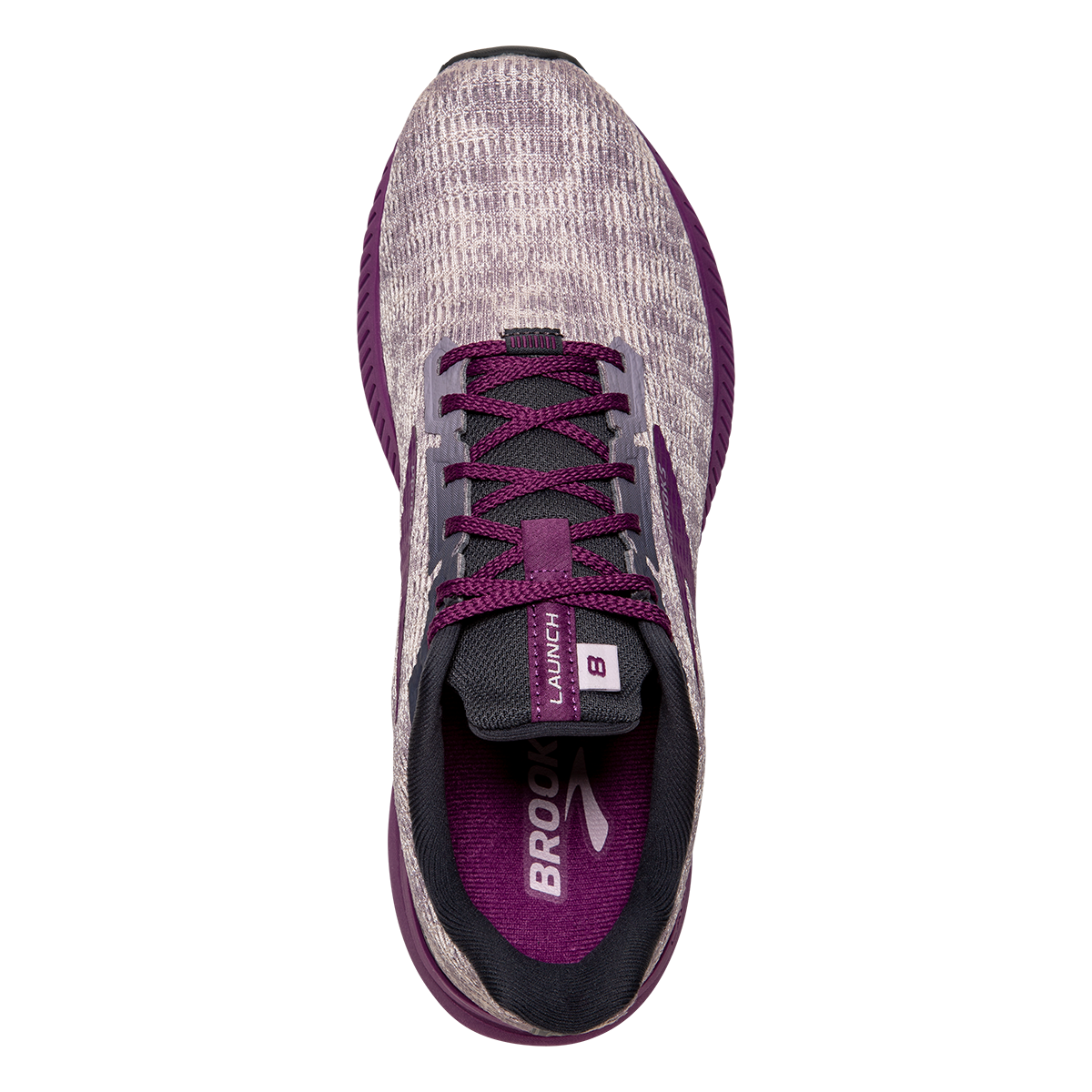 Brooks Launch 8 - Iris - Ombre - Violet