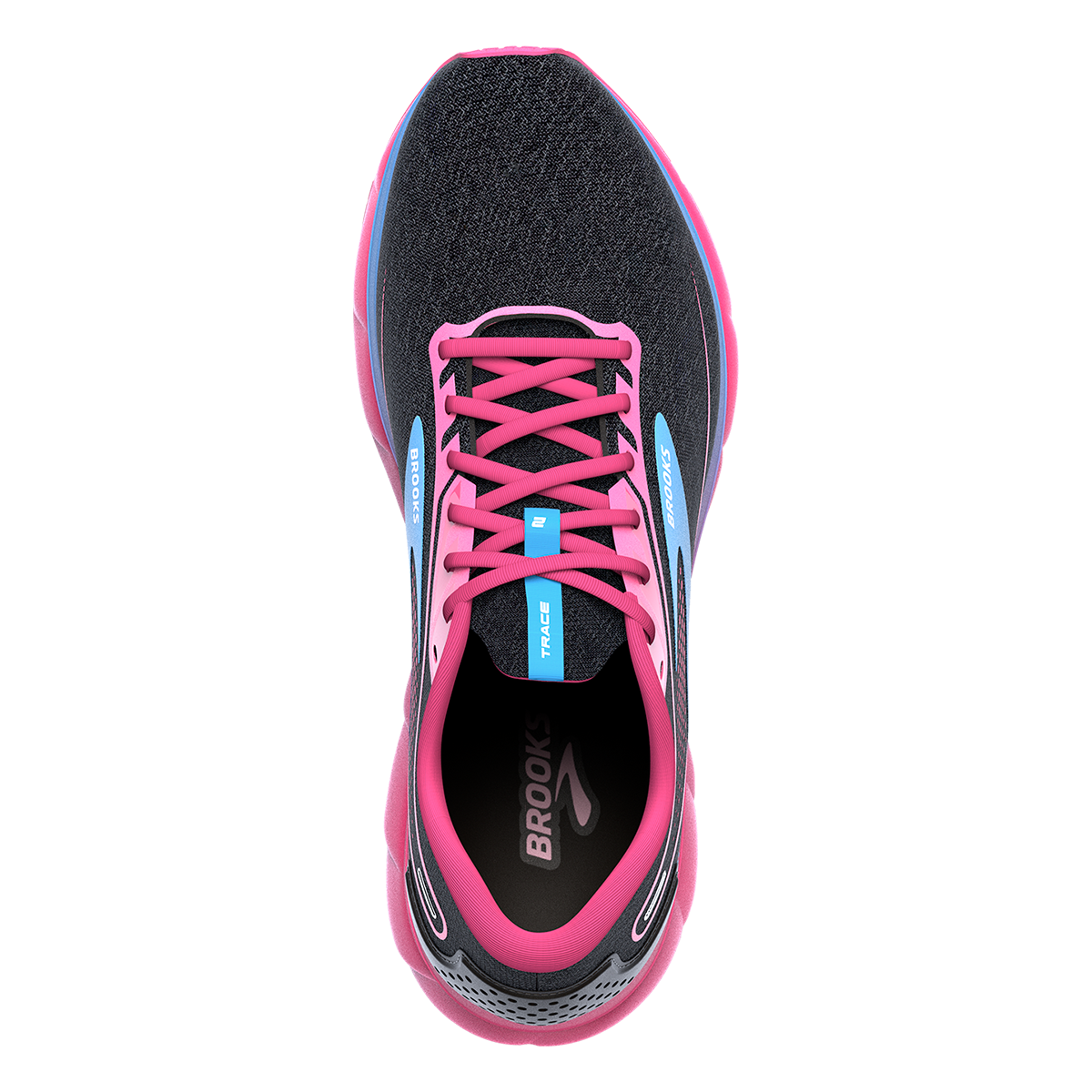 Brooks Trace 2 - Black - Marina - Lilac Rose