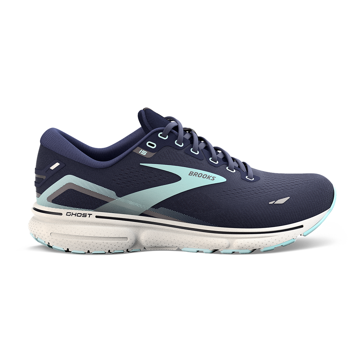 Brooks Ghost 15 - Peacoat - Pearl - Salt Air