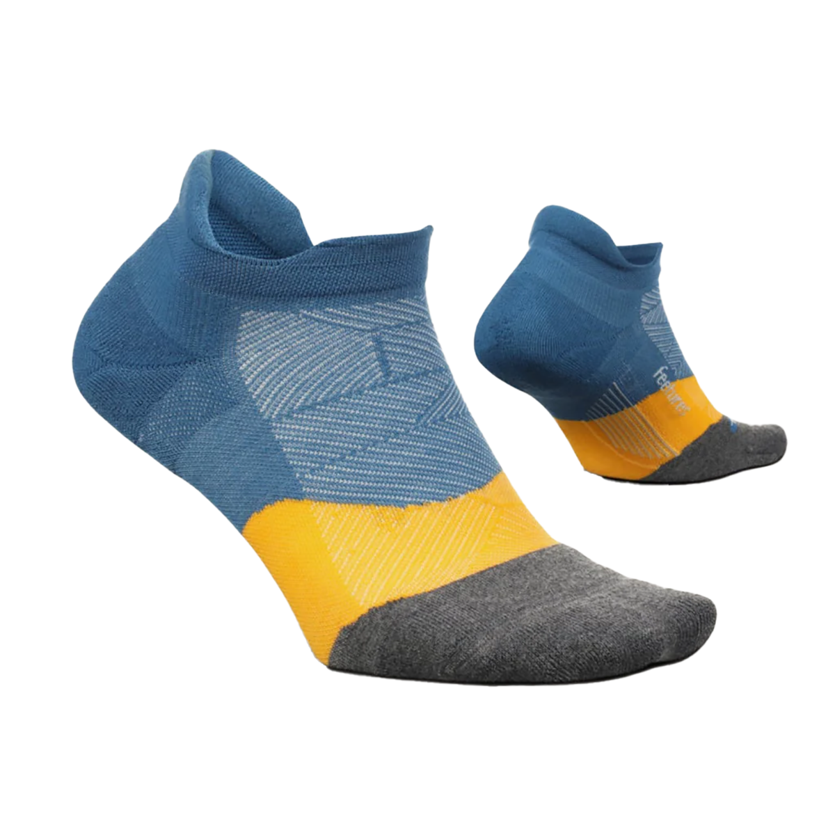 Feetures Elite Ultra Light No Show Tab - Atlantic Blue