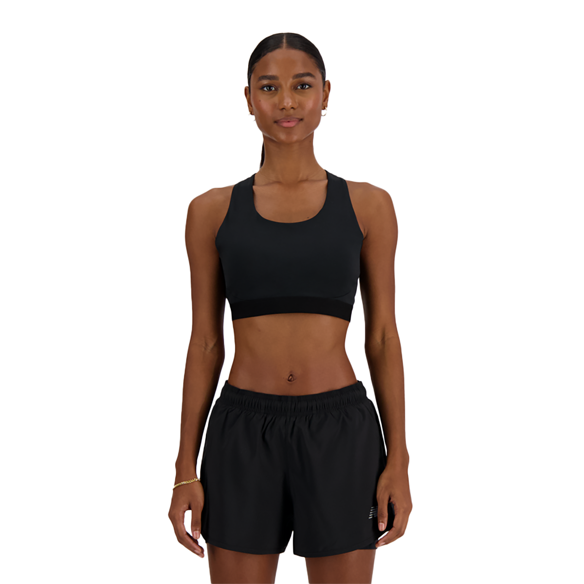 New Balance Sleek Medium Support Pocket Sports Bra