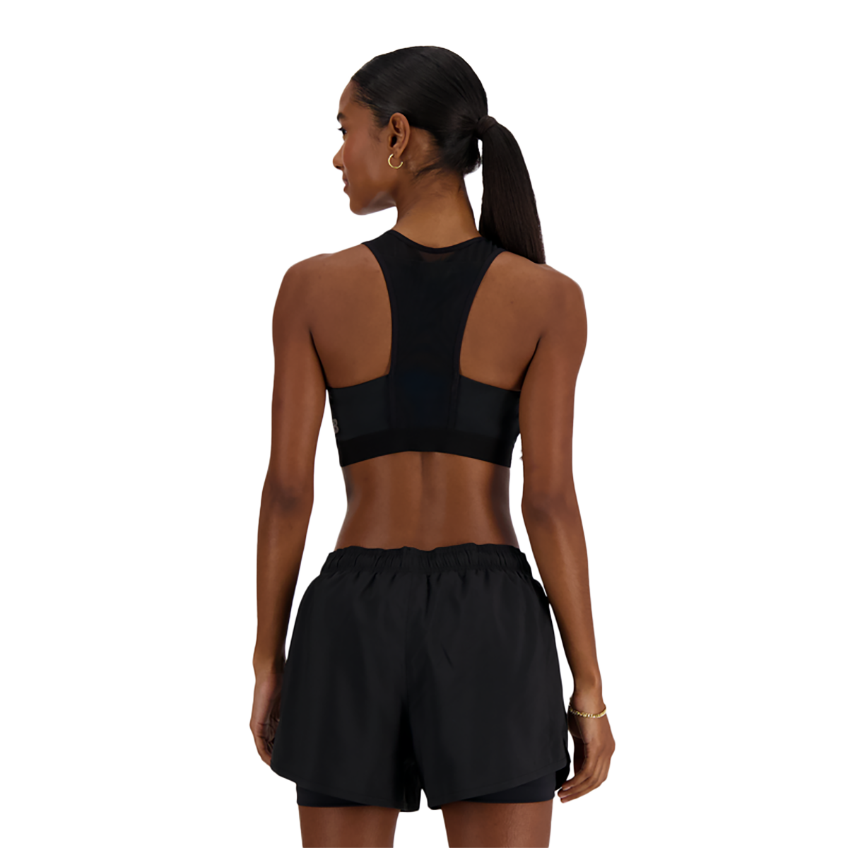 New Balance Sleek Medium Support Pocket Sports Bra