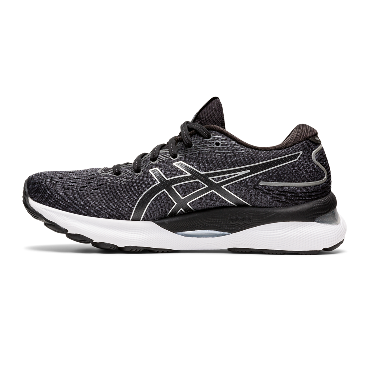 Asics Gel Nimbus 24 - Black - Pure Silver