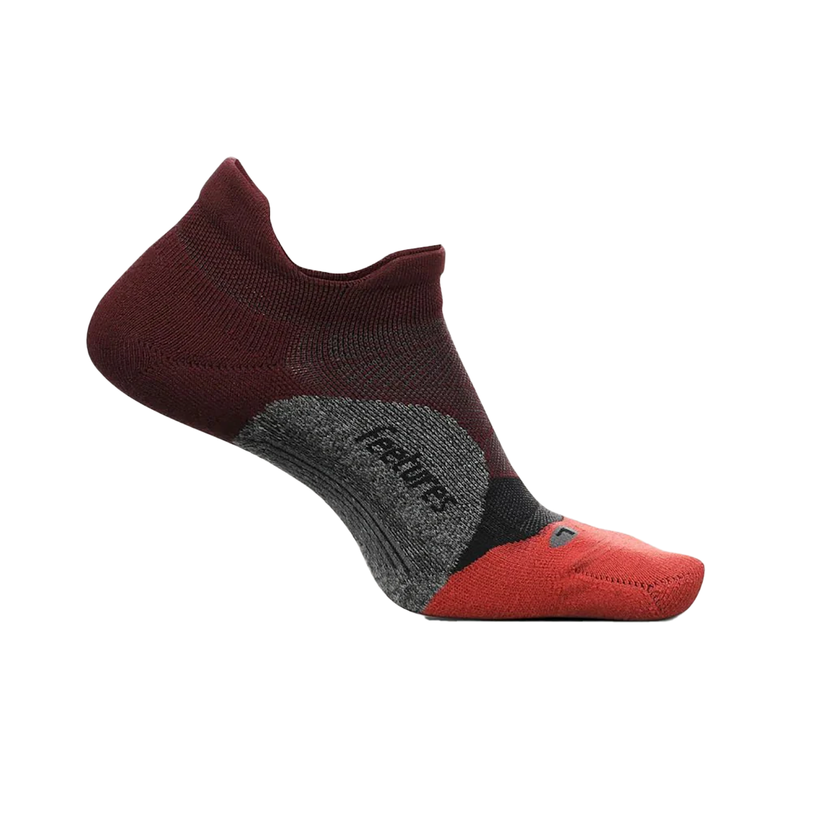 Feetures Elite Ultra Light No Show Tab - Dark Cherry