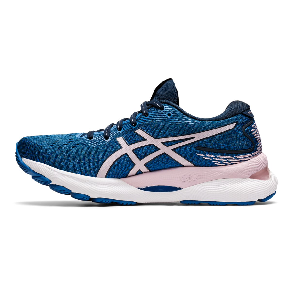 Asics Gel Nimbus 24 - French Blue - Barely Rose