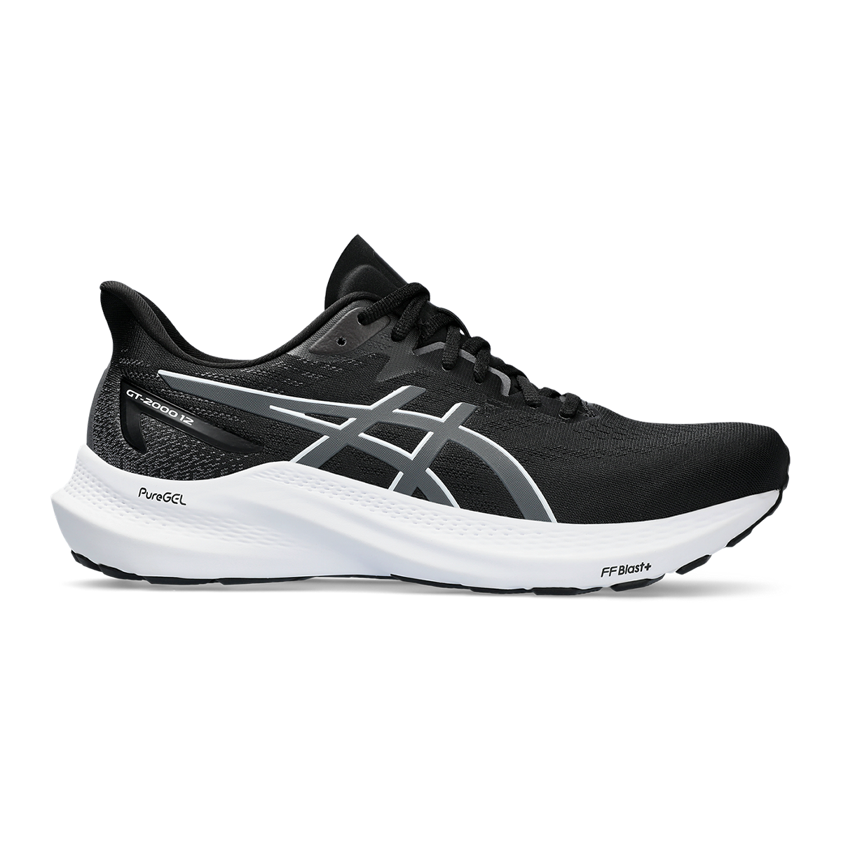 Asics GT 2000 12 - Black - Carrier Grey